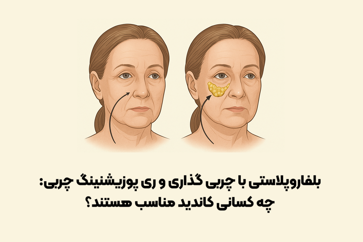 بلفاروپلاستی با چربی گذاری و ری پوزیشنینگ چربی: چه کسانی کاندید مناسب هستند؟