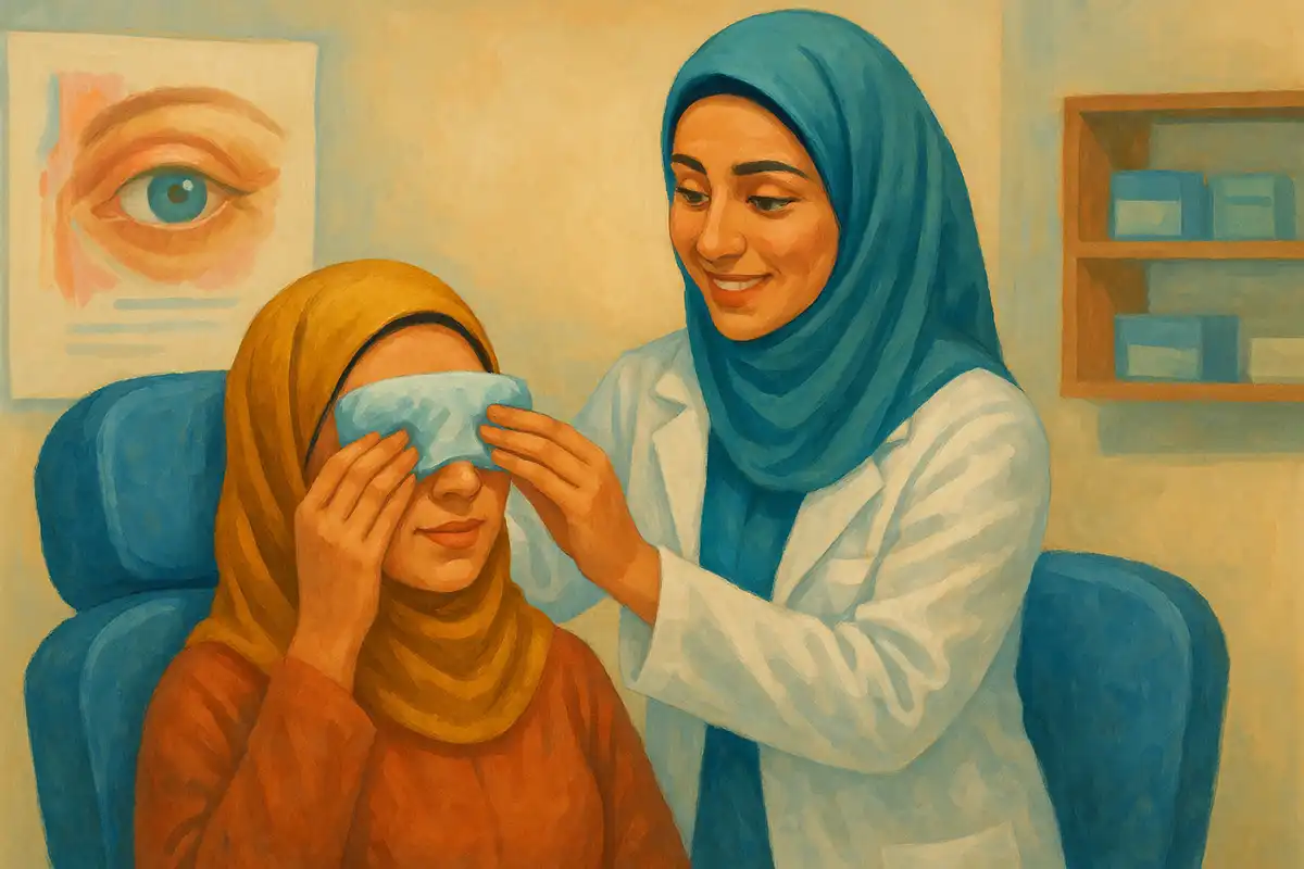 آیا استفاده از کمپرس سرد برای ورم بعد از بلفاروپلاستی کافی است؟