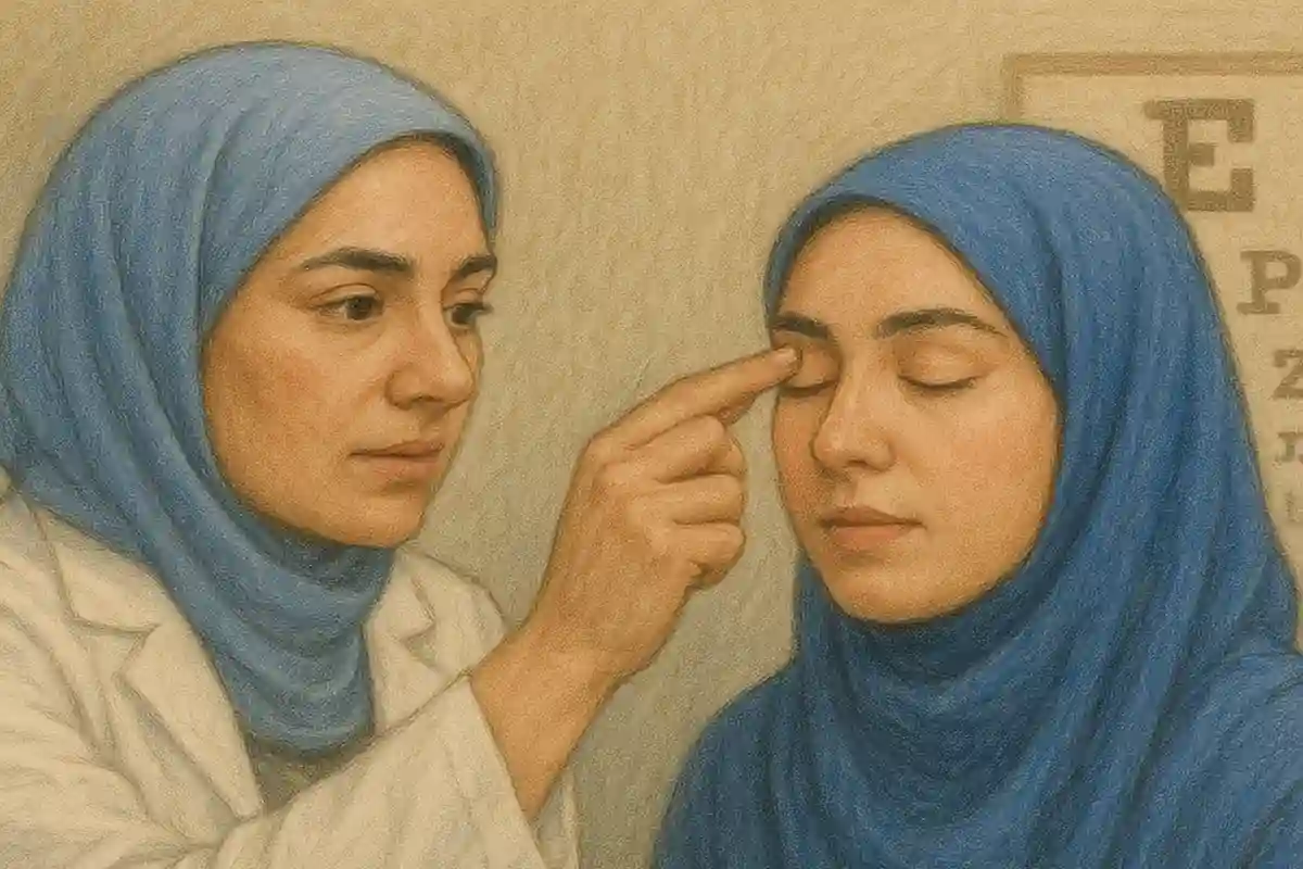 محدودیت‌های خوابیدن و حرکت چشم در هفته اول بلفاروپلاستی