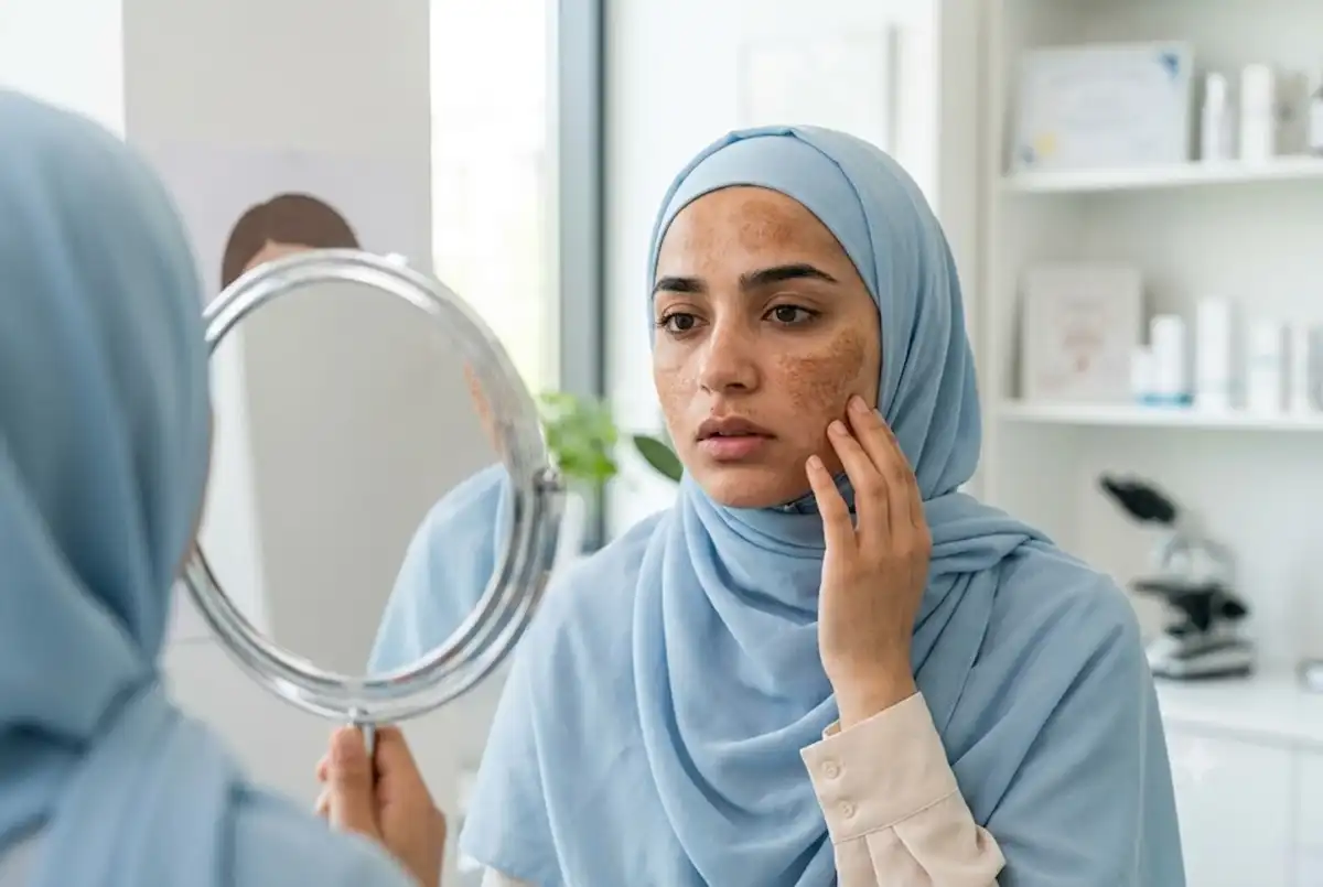 تفاوت لک هورمونی، لک آفتاب و جای جوش؛ چگونه آن‌ها را تشخیص دهیم؟